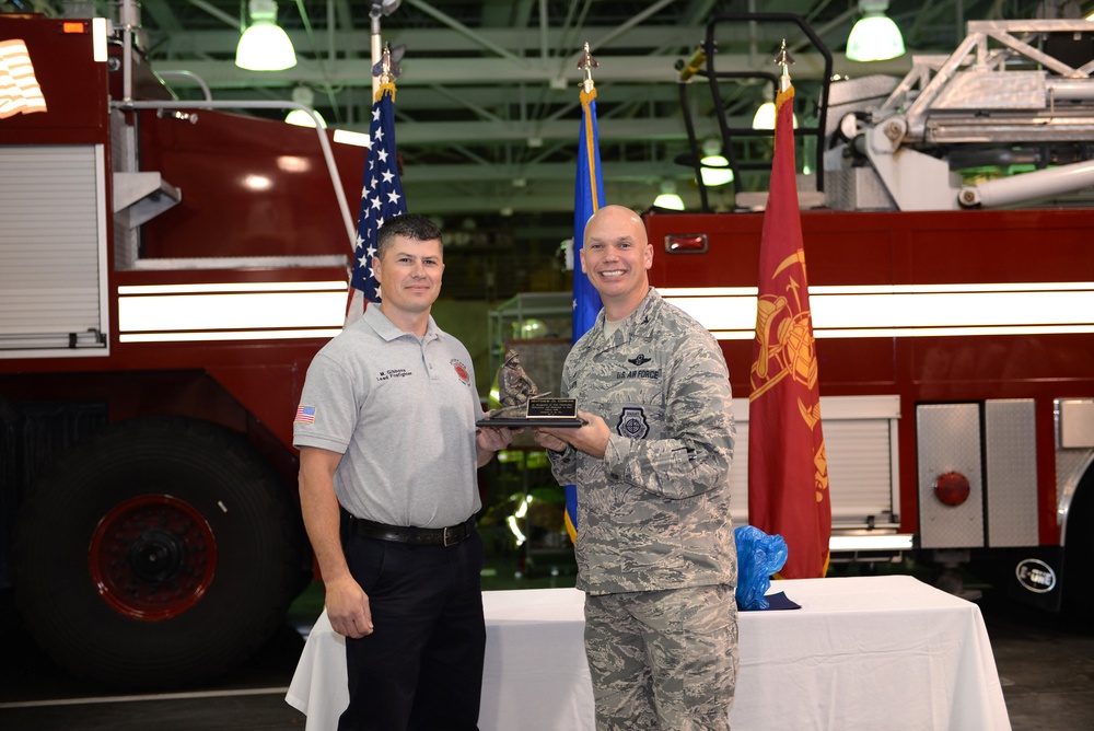 2018 Offutt AFB Firefighter of the year