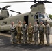 Ohio Army National Guard Chinook helicopter and crew help in Hurricane Michael response efforts