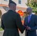 Marine Corps veteran Staff Sgt. Matthew R. Follett receives Purple Heart