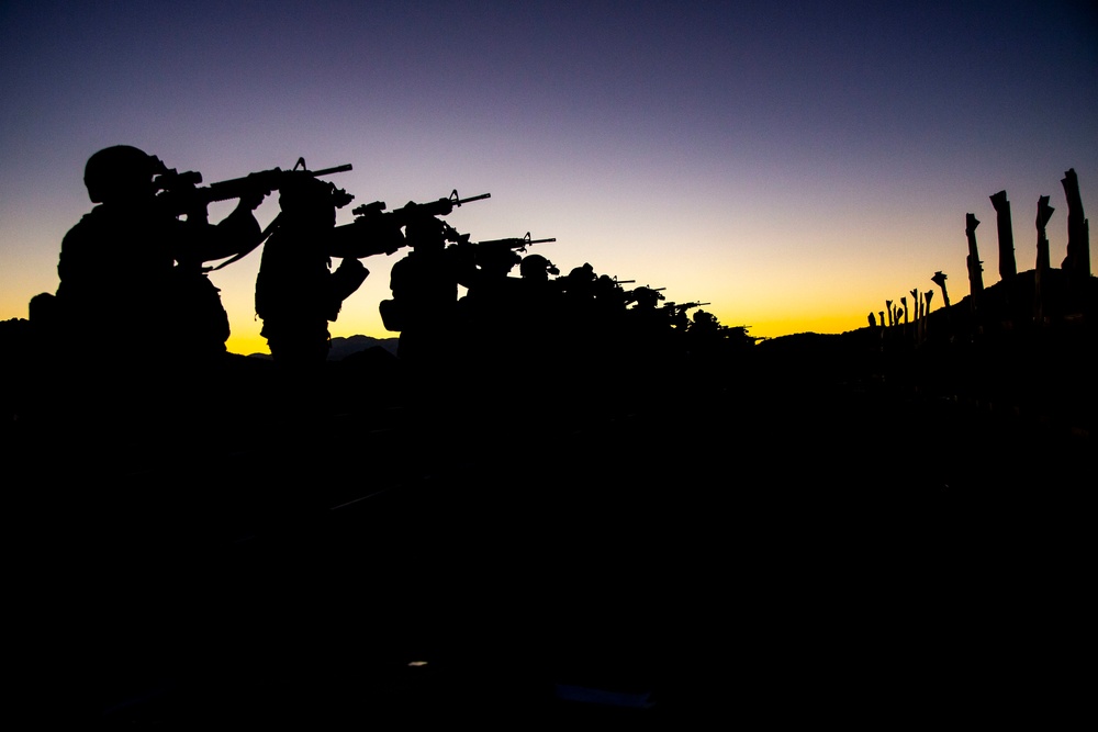 In the late night | CLB-4 Marines qualify for CMP tables 3-6