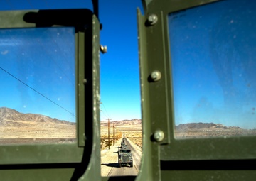 Move those trucks | CLB-4 Marines transport ammunition and gear during ITX 1-19