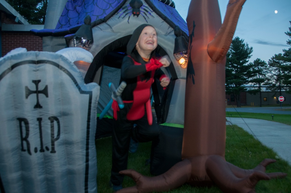 104th Fighter Wing Families Attend Halloween Party