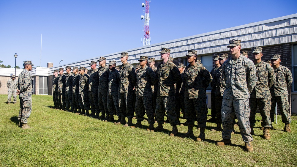 2nd LAAD Conducts Lance Cpl. Seminar in the Field