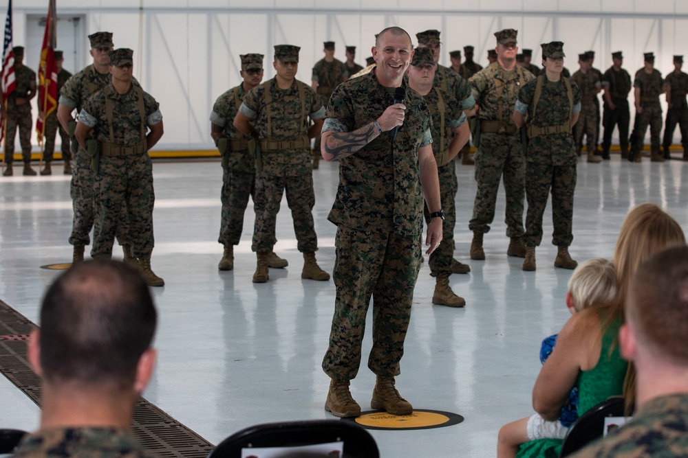 &quot;Lucky Red Lions&quot; welcome new sergeant major