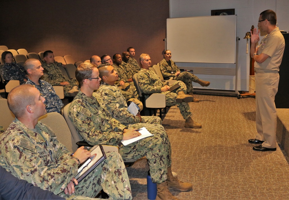 Commander, Naval Meteorology and Oceanography Command Visits IWTC San Diego