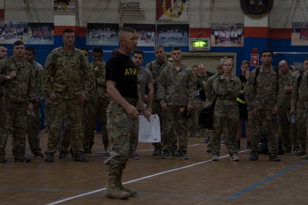 German Armed Forces Proficiency Badge at Camp Arifjan