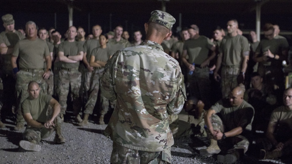 German Armed Forces Proficiency Badge at Camp Arifjan