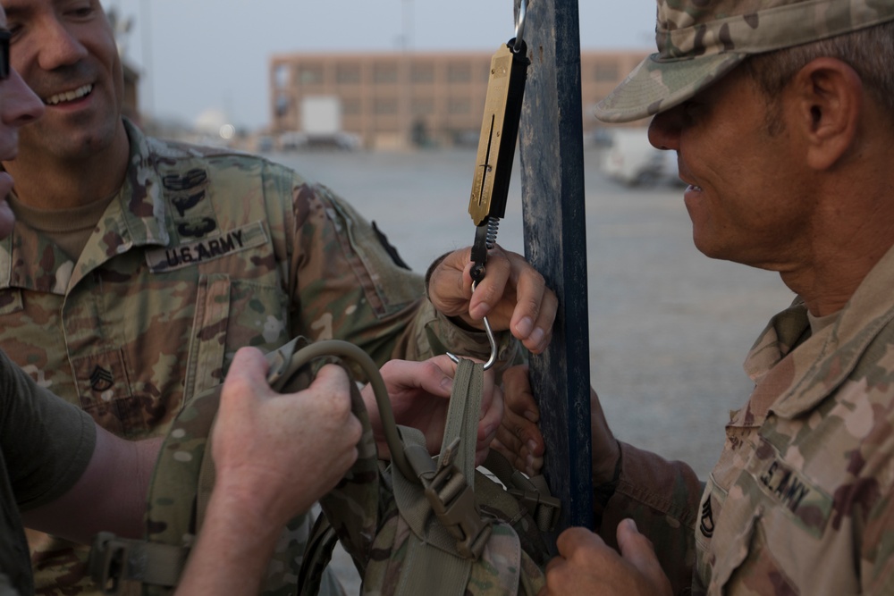 German Armed Forces Proficiency Badge at Camp Arifjan