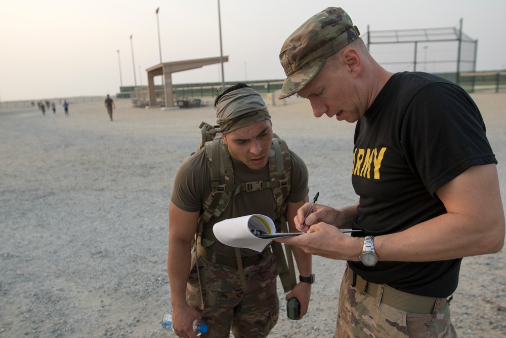 German Armed Forces Proficiency Badge at Camp Arifjan