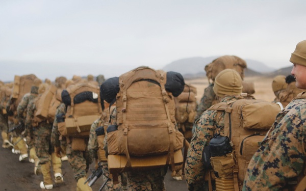 Trident Juncture 18 - Cold-weather training hike