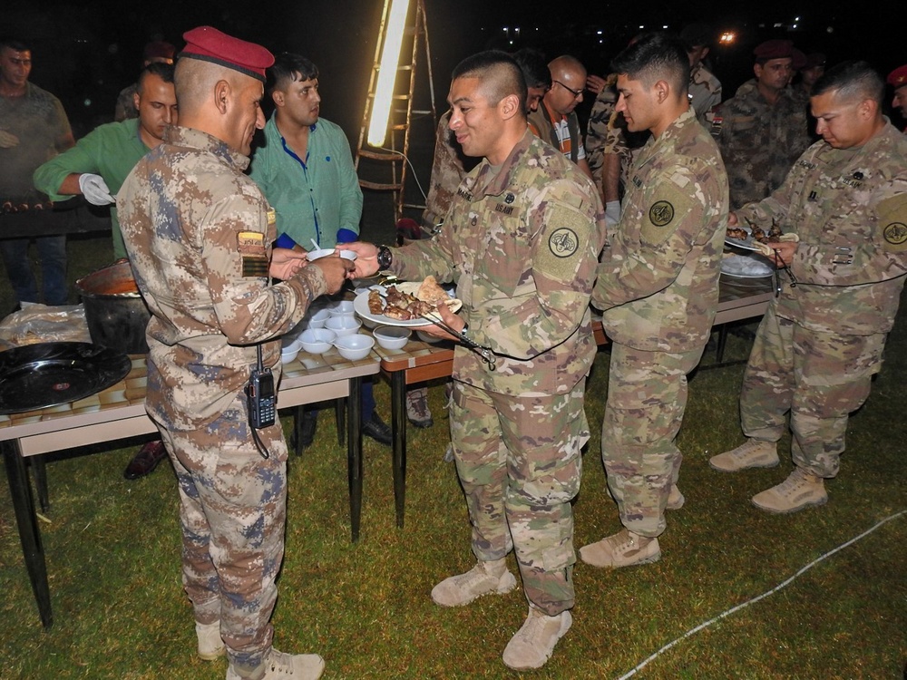 Brave Rifles share Iraqi cuisine