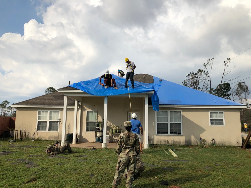 DVIDS - Images - USACE Begins Blue Roof Installation [Image 1 Of 4]