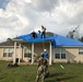 USACE Begins Blue Roof Installation