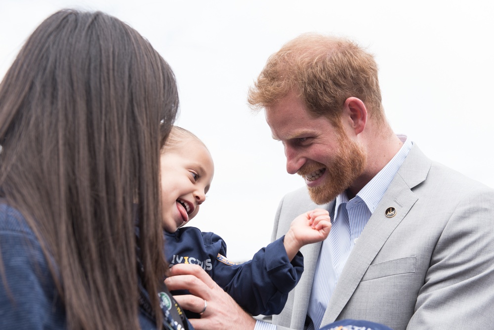 Prince Harry at Invictus Games Sydney 2018
