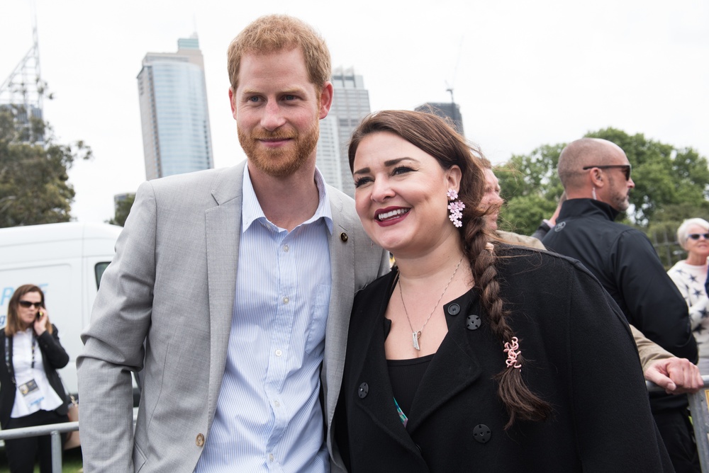 Prince Harry at Invictus Games Sydney 2018