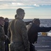 Marines Coach Sailors on pistol marksmanship and machine gunnery