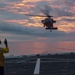 ACE/ARG Night Flight Ops on USS Arlington