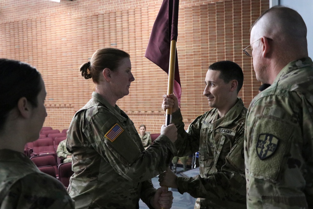 Salyers Receives Guidon