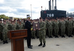 Hartford Presented 2017 Cup Battenberg Cup Award; Recognized as Best Ship in the Atlantic Fleet