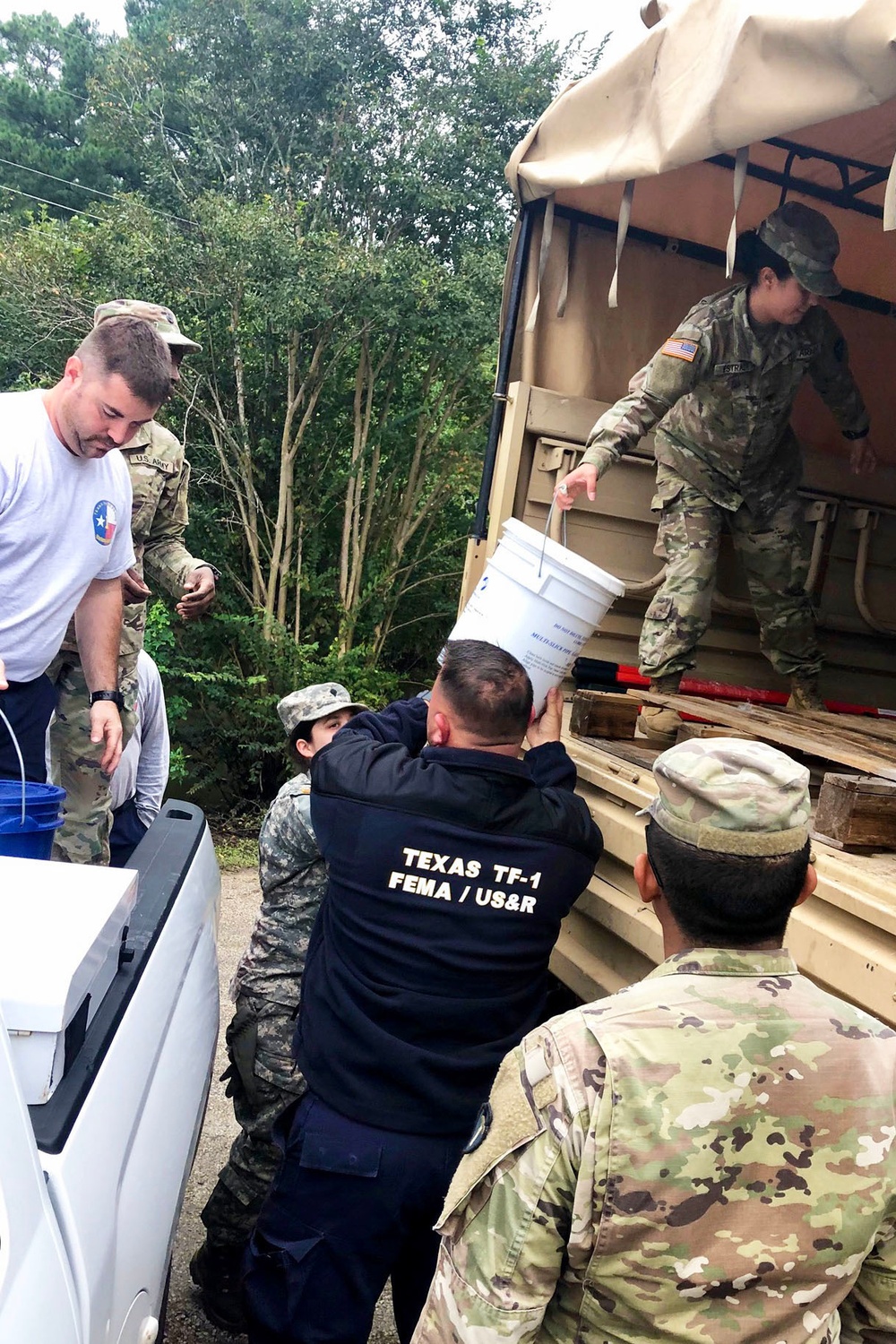Texas National Guard partners with local authorities in response to Texas floods