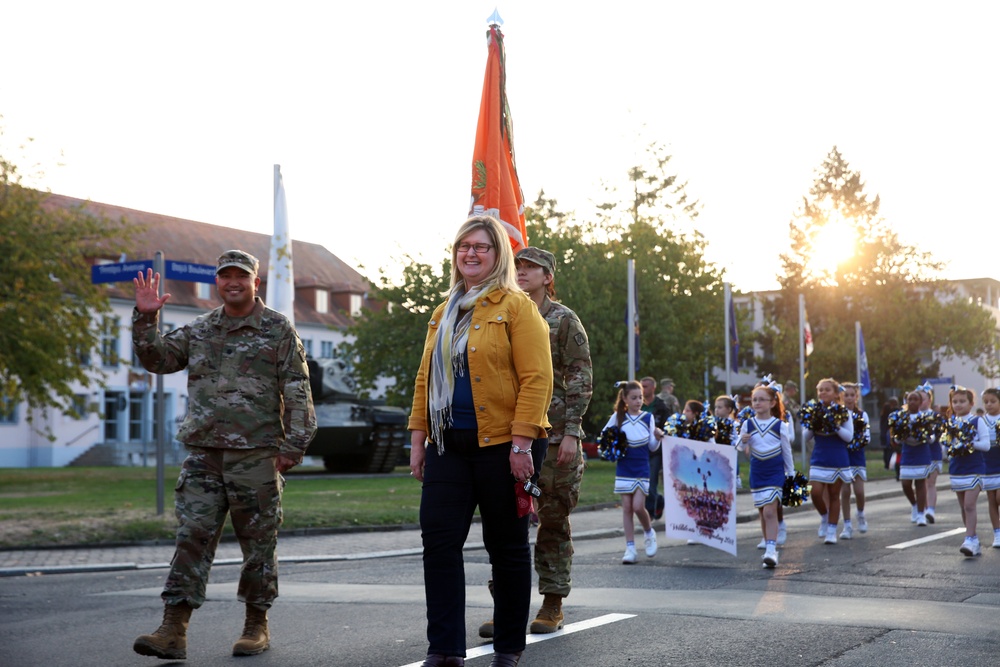 Wiesbaden High School 2018 homecoming parade