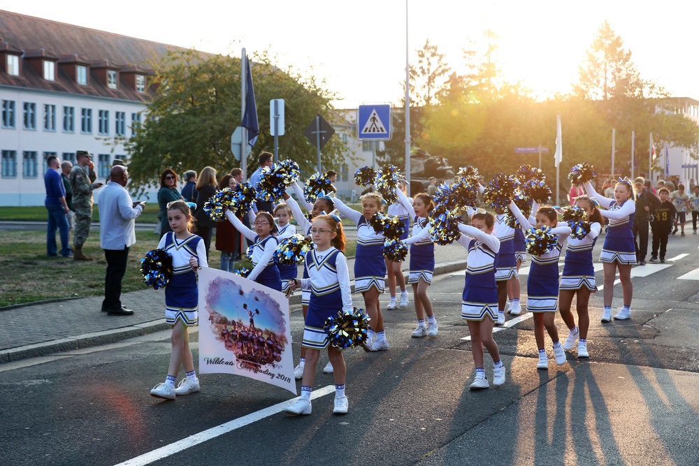 Wiesbaden High School 2018 homecoming parade