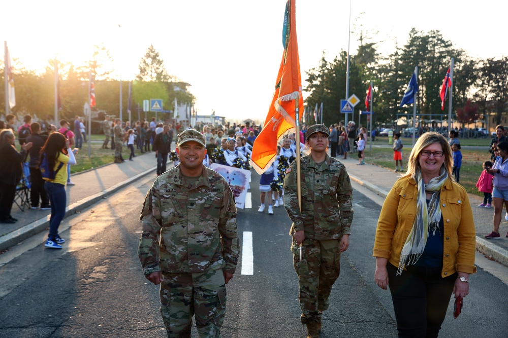 Wiesbaden High School 2018 homecoming parade