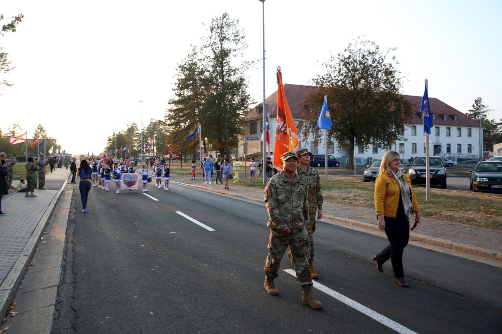 Wiesbaden High School 2018 homecoming parade