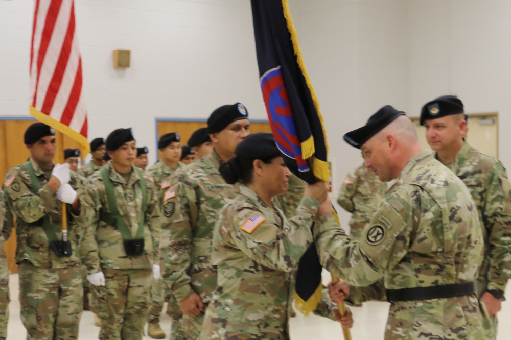 CSM Baird assumes responsibility for Army Reserve command of the Pacific