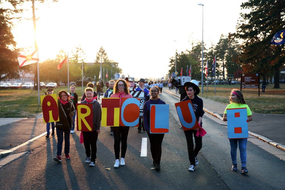 Wiesbaden High School 2018 homecoming parade