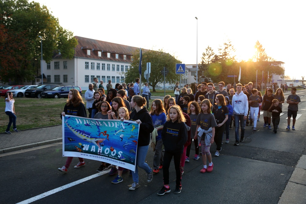 Wiesbaden High School 2018 homecoming parade