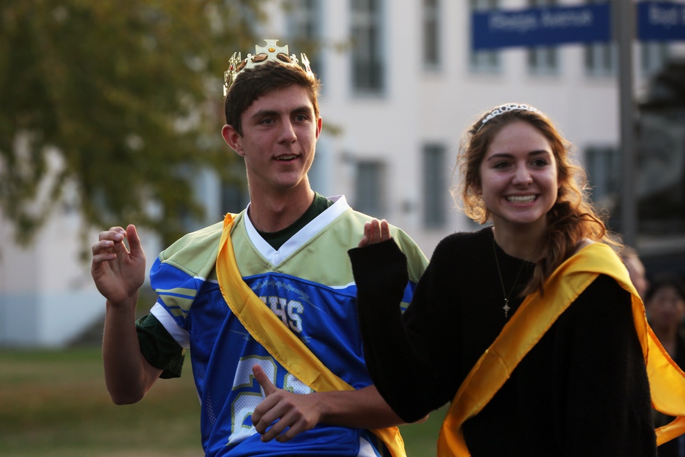 Wiesbaden High School 2018 homecoming parade