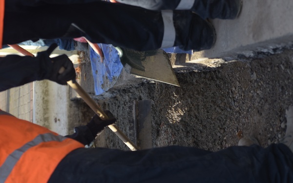 Construction on Gate 6 the Bird in Hand