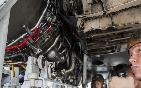 F/A-18 Engine Install