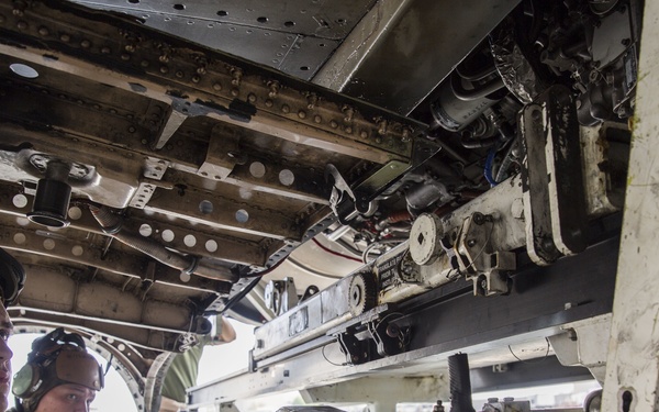 F/A-18 Engine Install