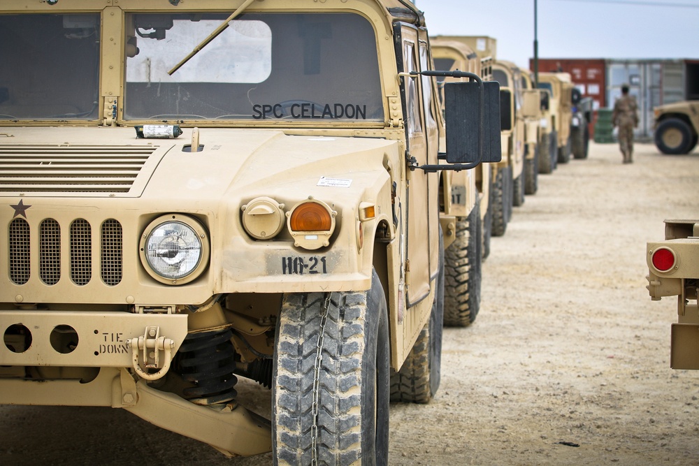 2-5 Cav prepares for railhead transport