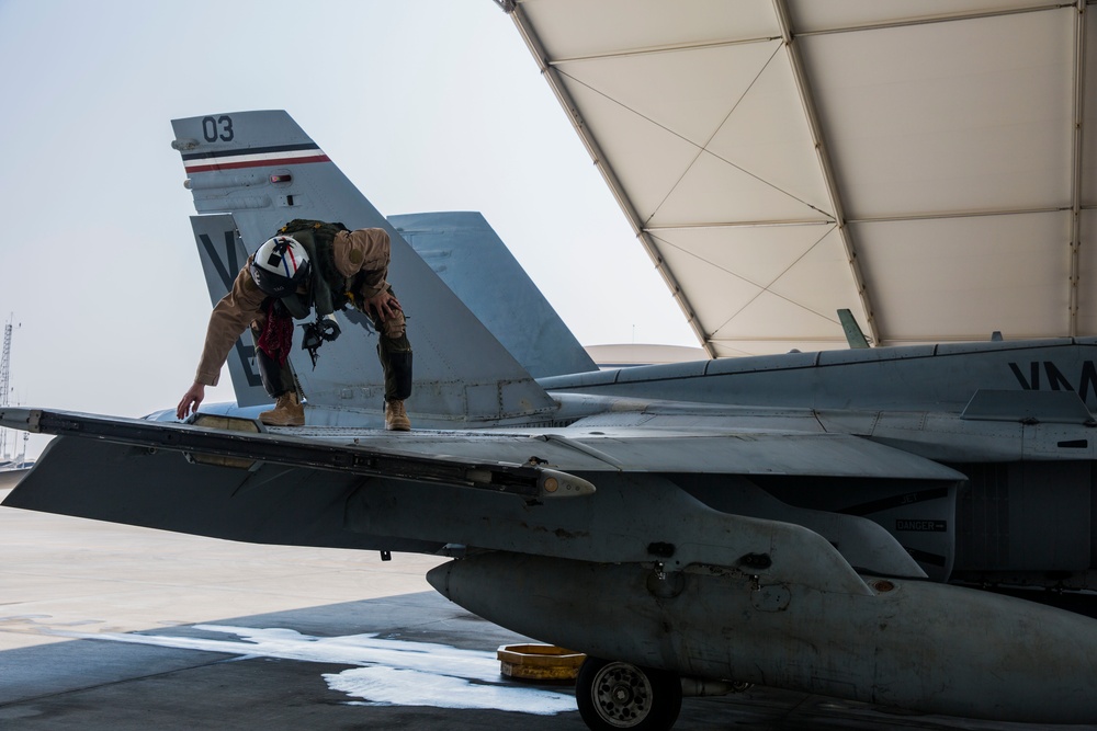 VMFA CO Flight Preparation