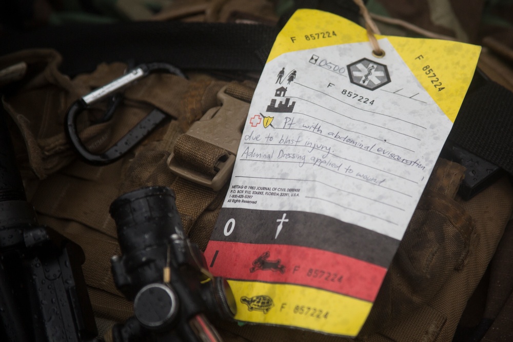 Operation Dirty Bird- 31st MEU Marines, USS Wasp Sailors integrate for CBRN training