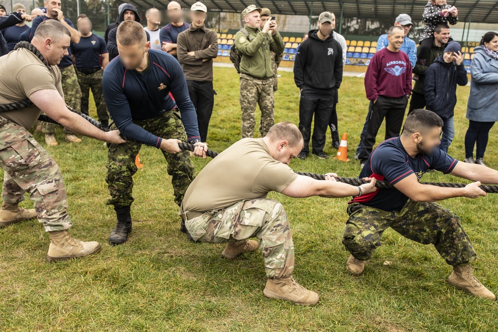 Soldiers deployed to Ukraine pay tribute to the 2018 Invictus Games