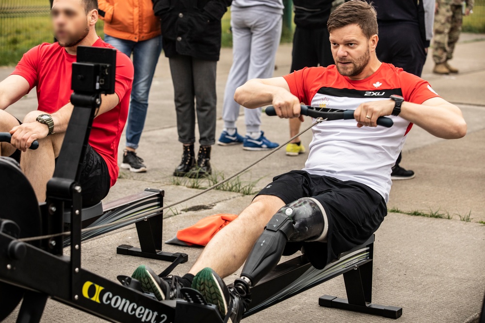 Soldiers deployed to Ukraine pay tribute to the 2018 Invictus Games