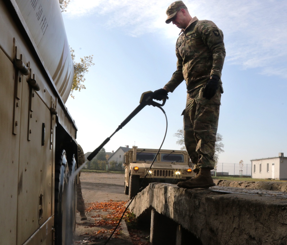 191st CSSB daily maintenance operations