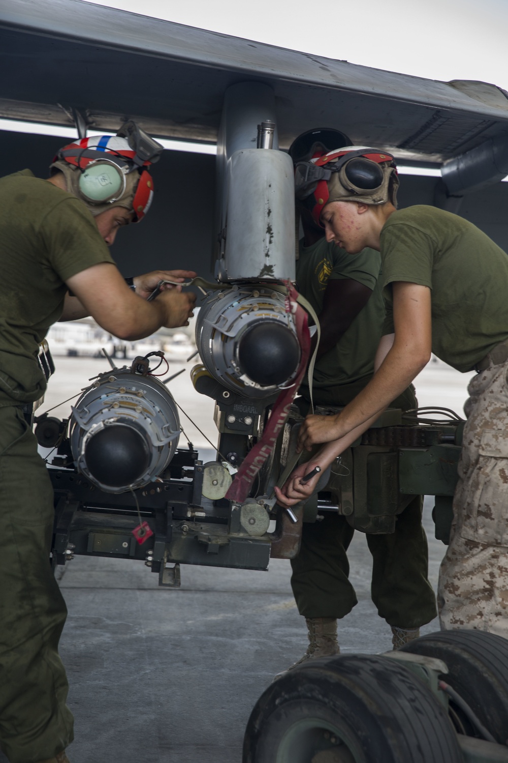 VMFA-115 Ordnance Preparation