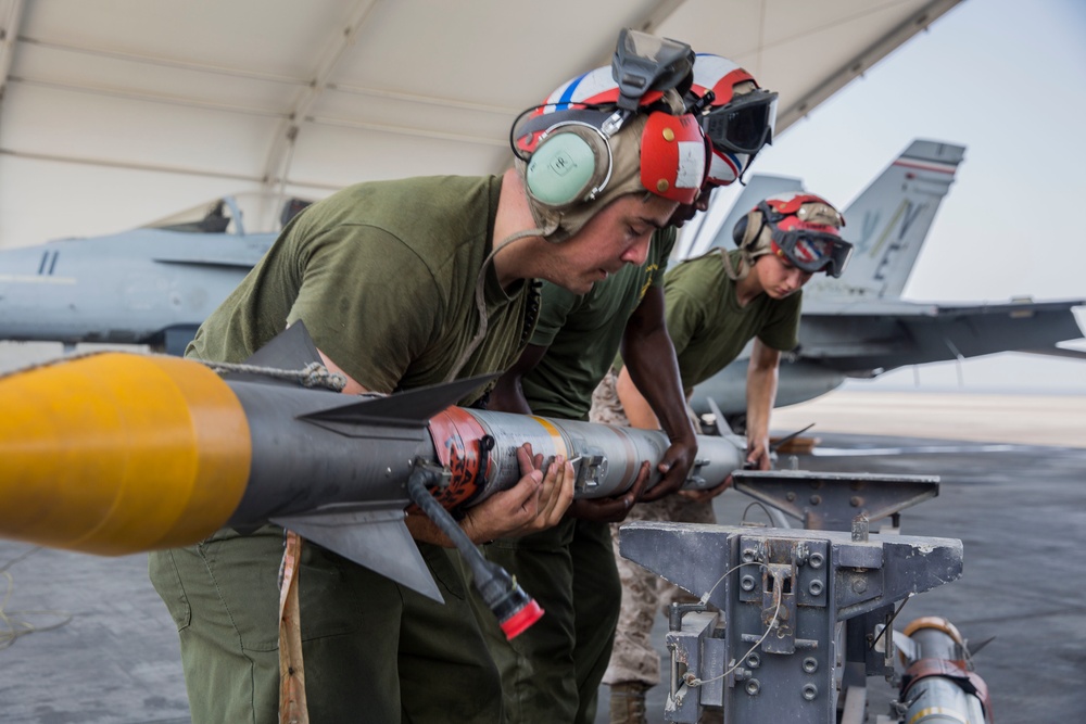 VMFA-115 Ordnance Preparation