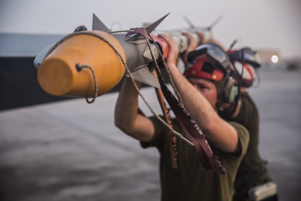 VMFA-115 Ordnance Preparation