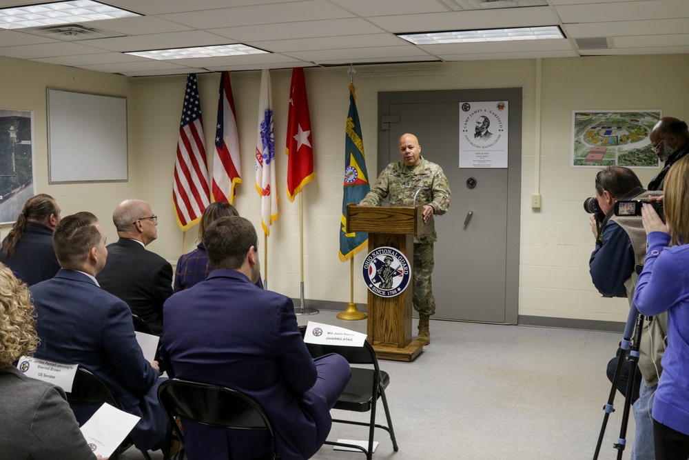 Ohio training center renamed to honor past, transition to future