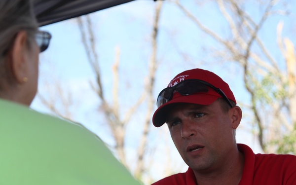 U.S. Army Corps of Engineers registers Florida Panhandle residents for installation of temporary roofing