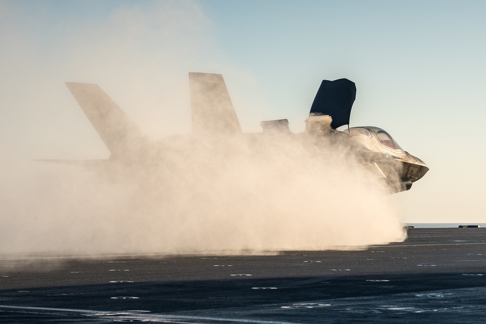 ITF First of Class Flight Trials (Fixed Wing) activities aboard HMS Queen Elizabeth, week of Oct 7