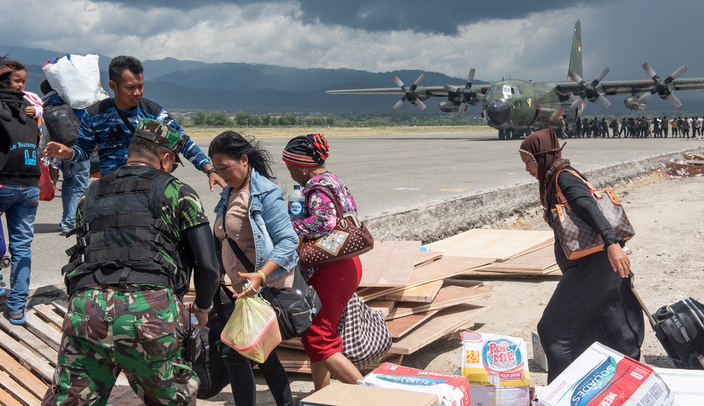 Indonesian Humanitarian relief expands with Multinational Support, Efforts