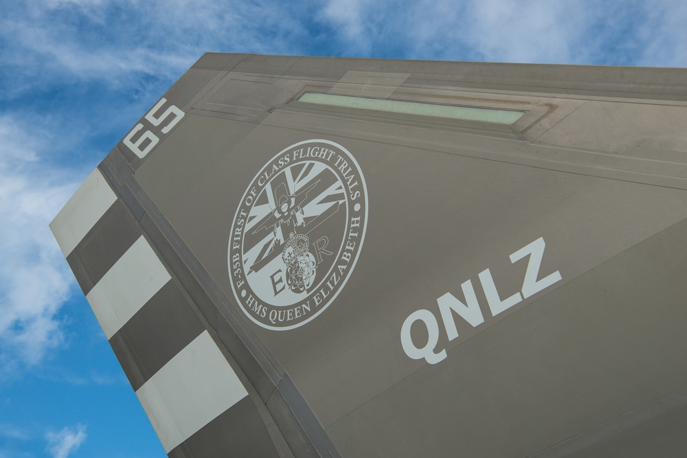 ITF First of Class Flight Trials (Fixed Wing) activities aboard HMS Queen Elizabeth, week of Oct 7