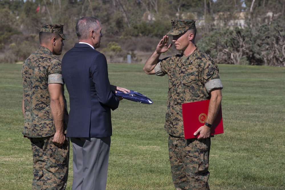 Lt Col. Austin Miller’s Retirement ceremony